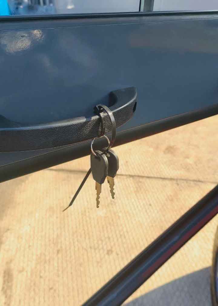 Компактный вилочный погрузчик JAC CPCD15J EURO на складе техники