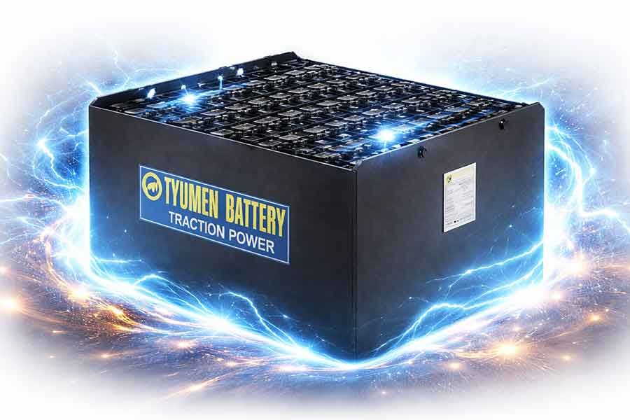 Тяговый аккумулятор для вилочного погрузчика как источник стабильной энергии для длительной и интенсивной складской эксплуатации