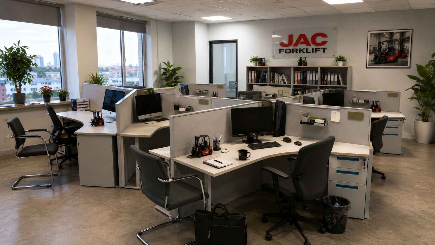 Современный офис компании JAC