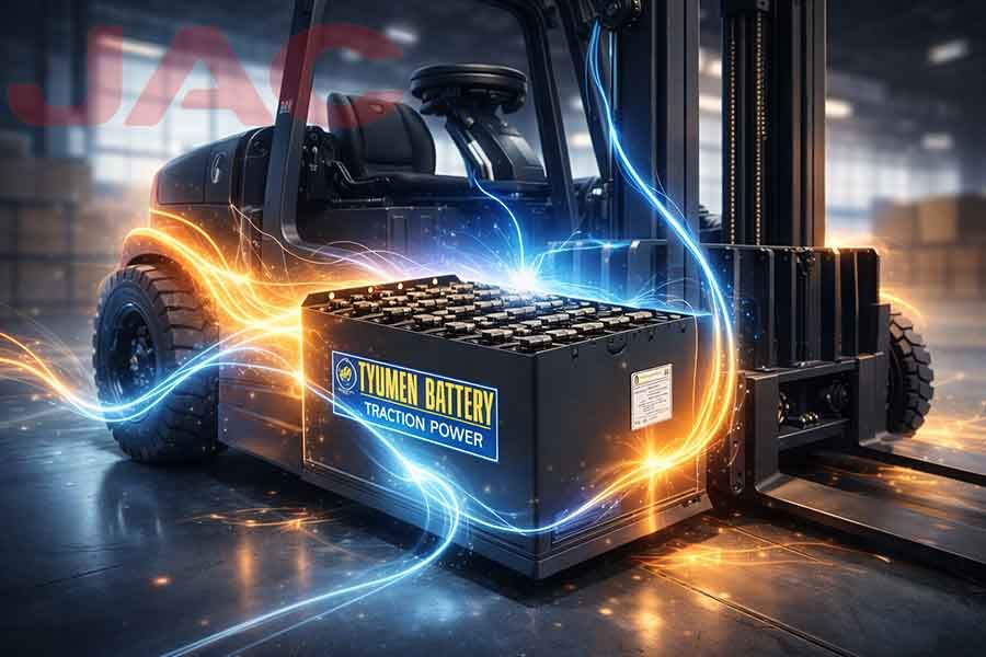 Тяговый аккумулятор для вилочного погрузчика как источник энергии всей системы: стабильная работа мачты, колёс и гидравлики при высокой складской нагрузке