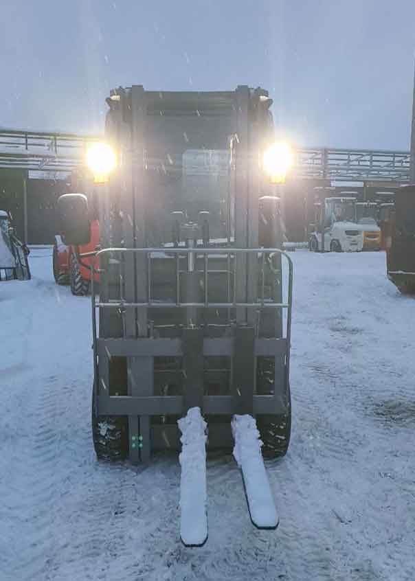 JAC CPCD15J EURO грузоподъемностью 1,5 тонны перед передачей клиенту